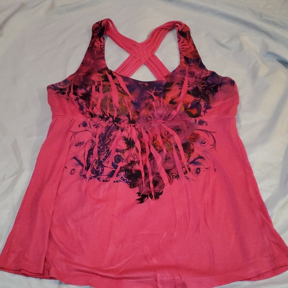 Pink top